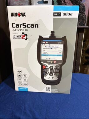 CarScan 5210 OBD2 Scanner - Black/Gray